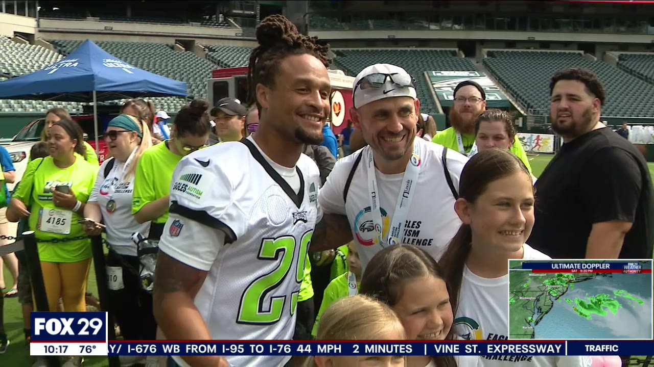 Philadelphia Eagles hold annual autism challenge at The Linc